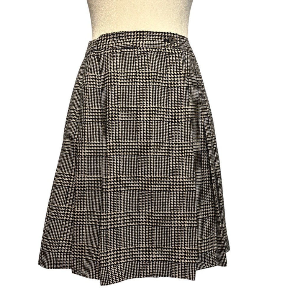 Vintage 80s90s Wheaton & Katz Ltd Wool Skirt
